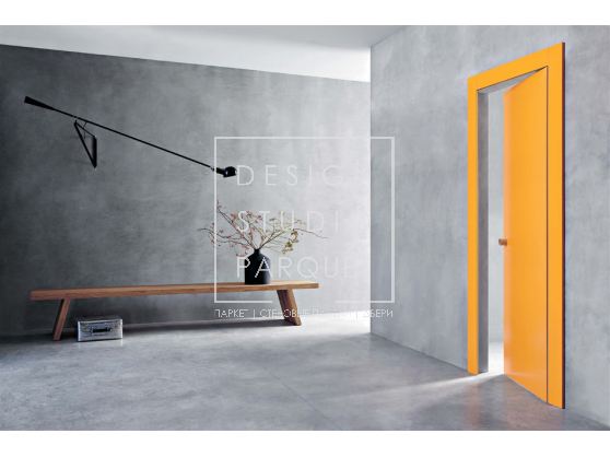 Межкомнатная дверь Lualdi L16 Оранжевая матовая